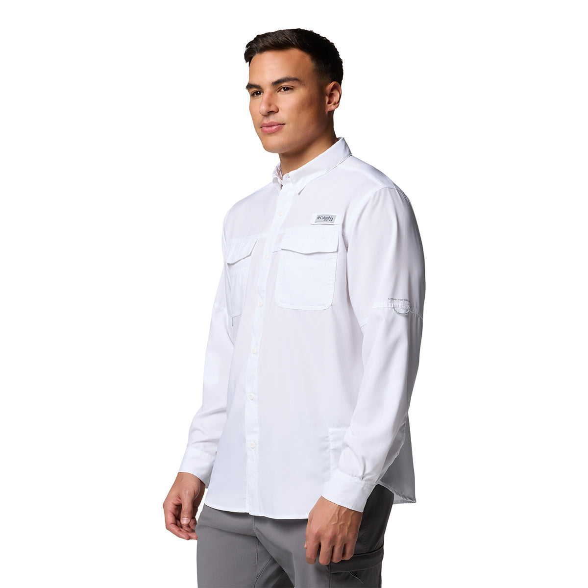 Camisa Manga Larga Blood And Guts V Ls Omni-Shade Blanco