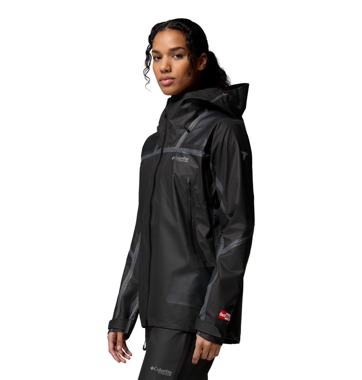 Cortaviento Whistler Peak Shell Outdry Negro