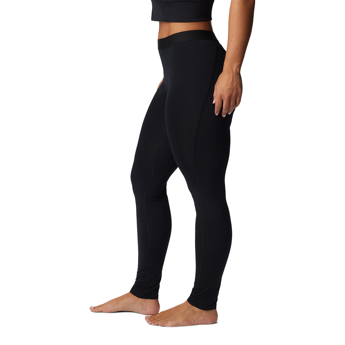 Calza Midweit Stretch T Omni-Heat Negro