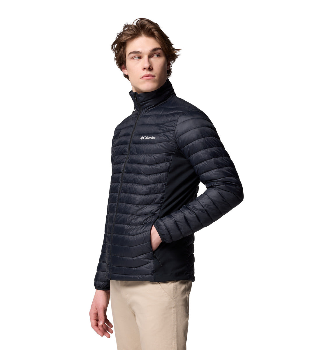 Campera Powder Pass Hybrid Omni-Shield Negro