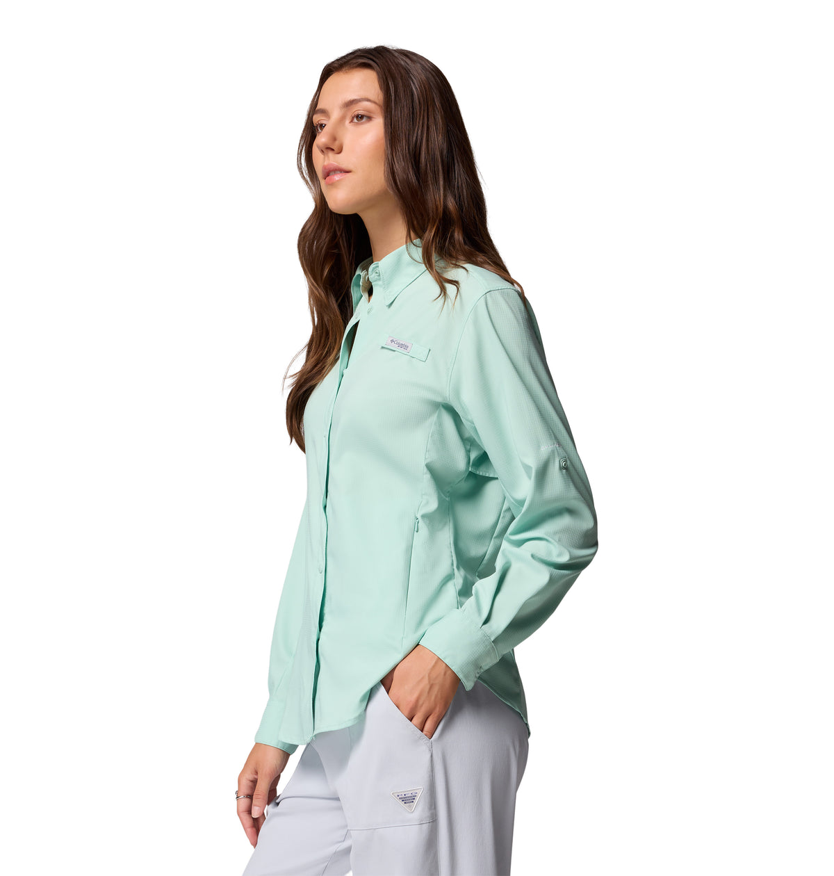 Camisa Manga Larga Tamiami Ii Ls Shirt Omni-Shade Verde