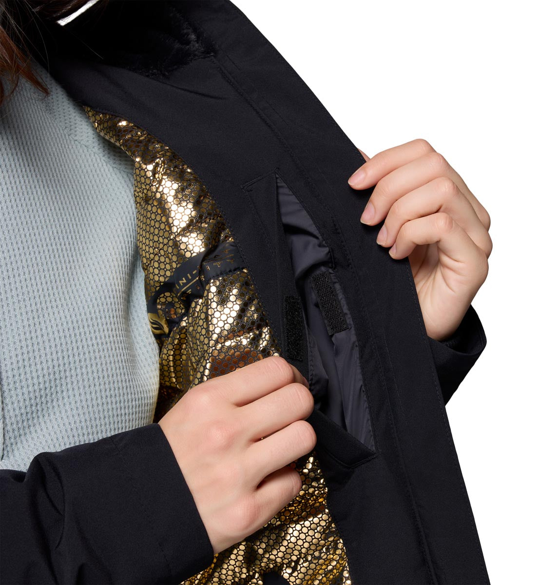 Campera Payton Pass Ii Omni-Tech Negro