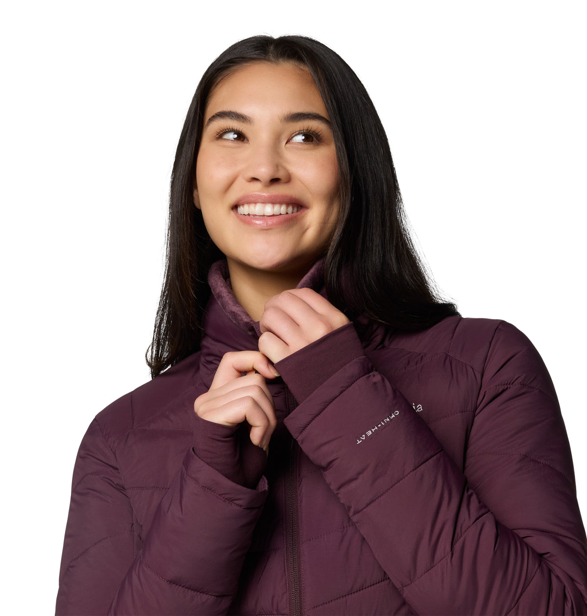 Campera Joy Peak Ii Full Zip Omni-Heat Azul