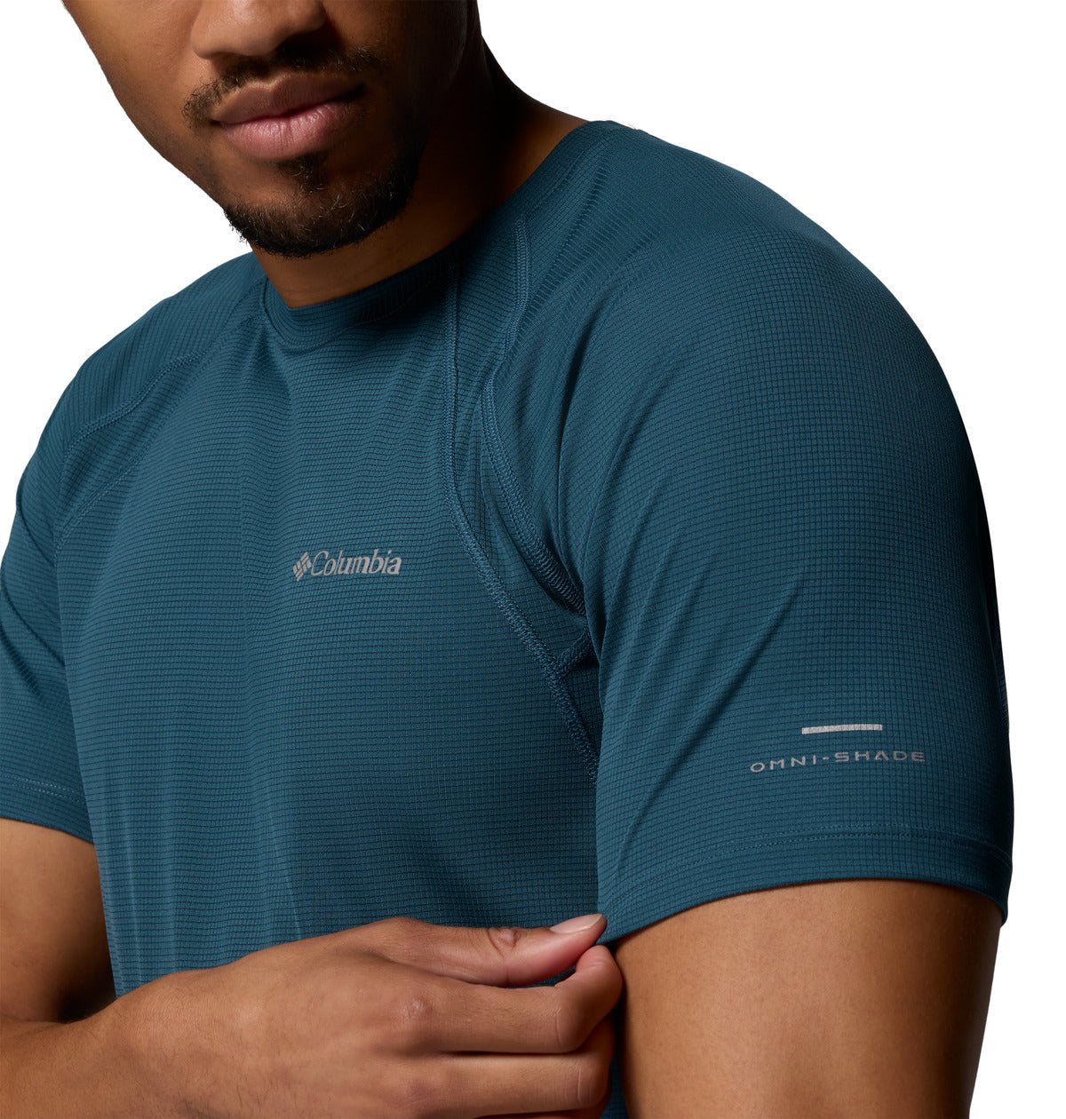 Remera Stealth Spring Ss T Omni-Shade Azul