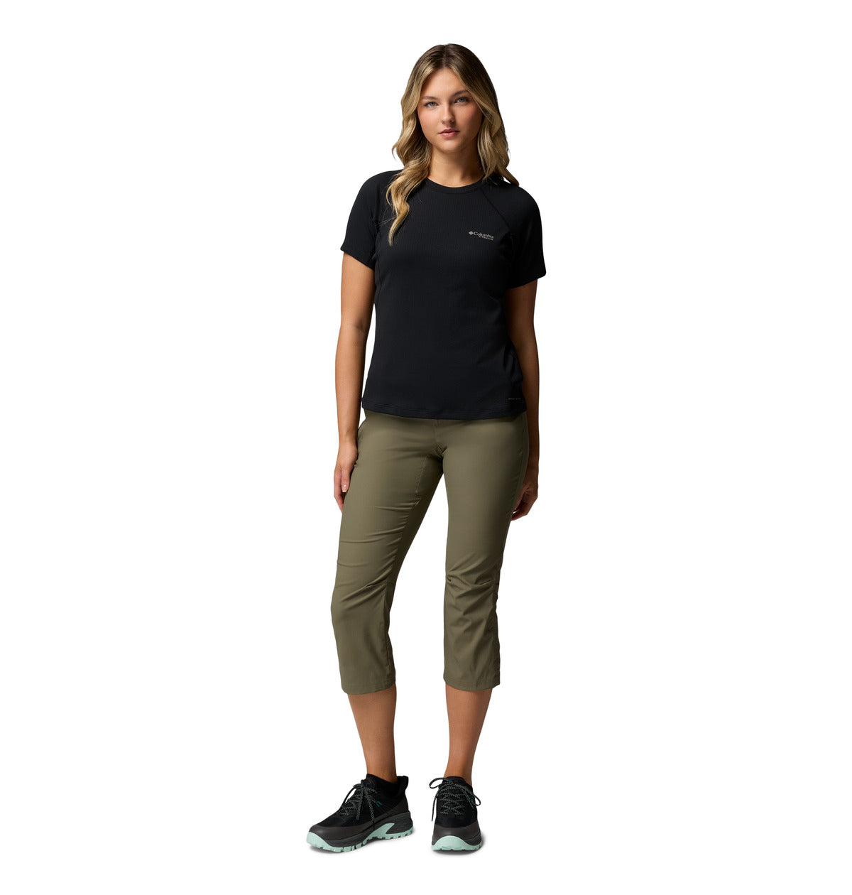 Remera Driventure Short Omni-Shade Negro