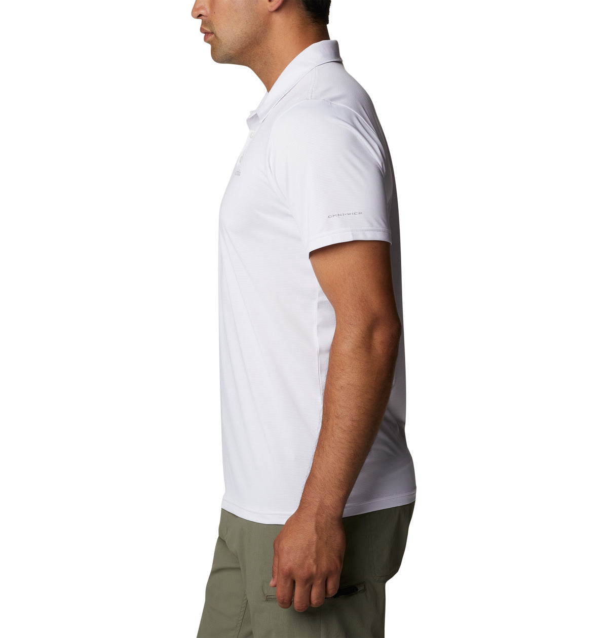 Polo Columbia Hike Polo Omni-Wick Blanco