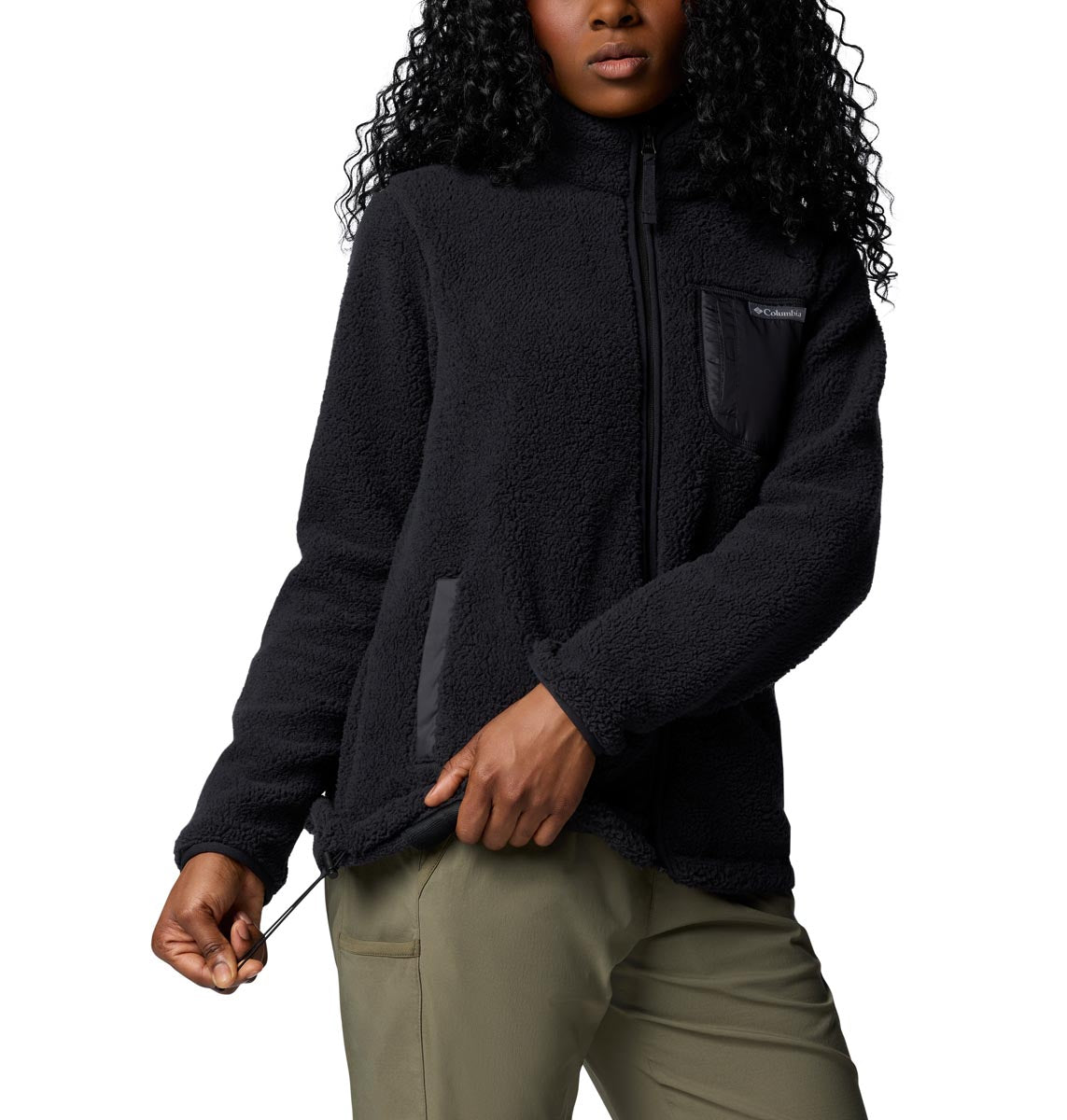 Polar West Bend Full Zip  Negro