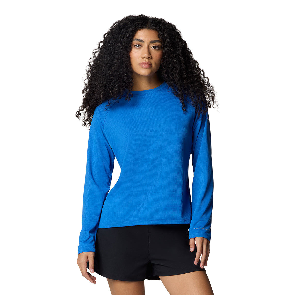 Remera Manga Larga Pfg Solar Stream Ls Omni-Shade Azul