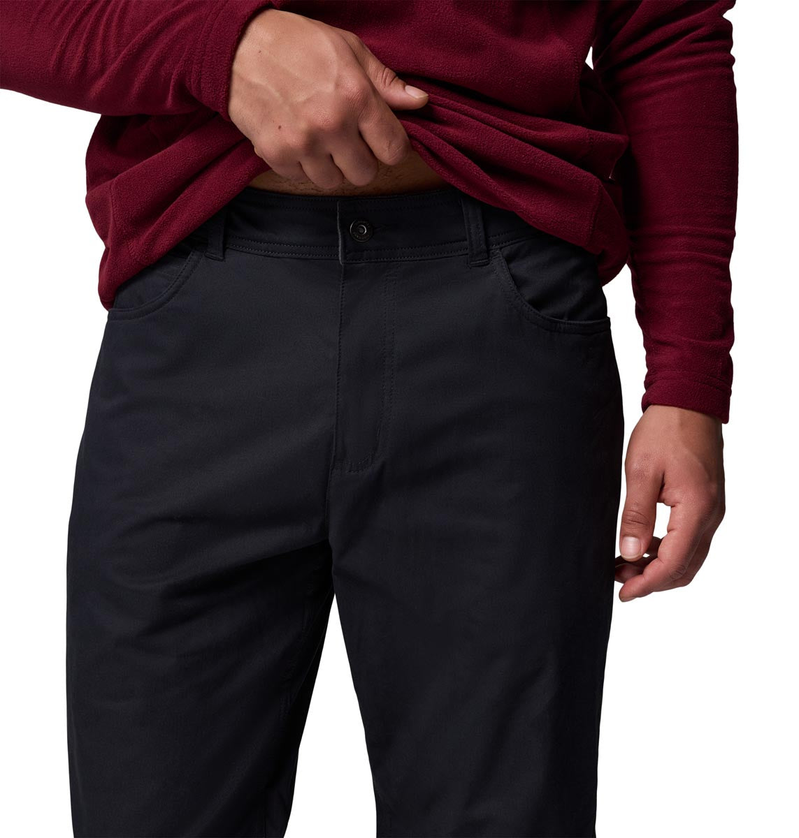 Pantalón Rapid Rivers Fleece Omni-Shade Negro