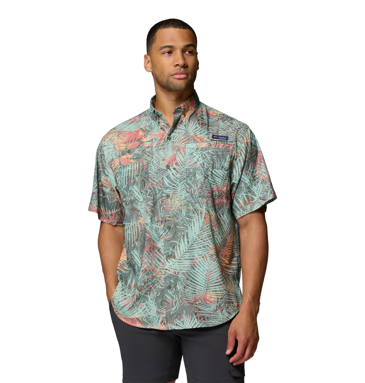 Camisa Super Tamiami Ss Shi Omni-Shade Multicolor
