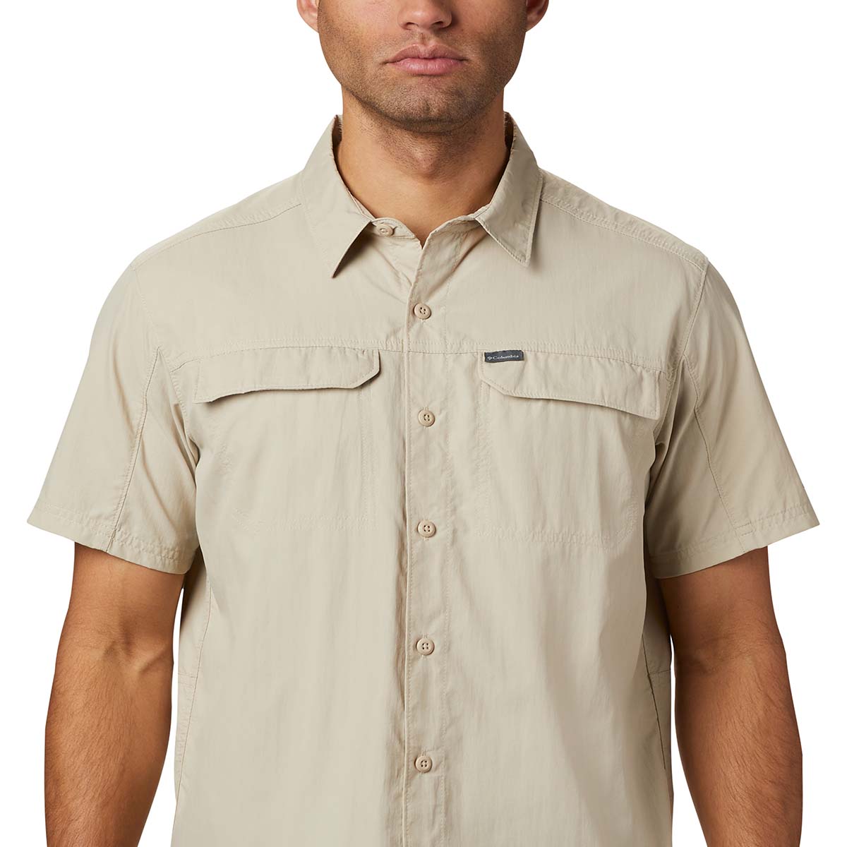 Camisa Manga Corta Silver Ridge 2.0 Omni-Shade Beige