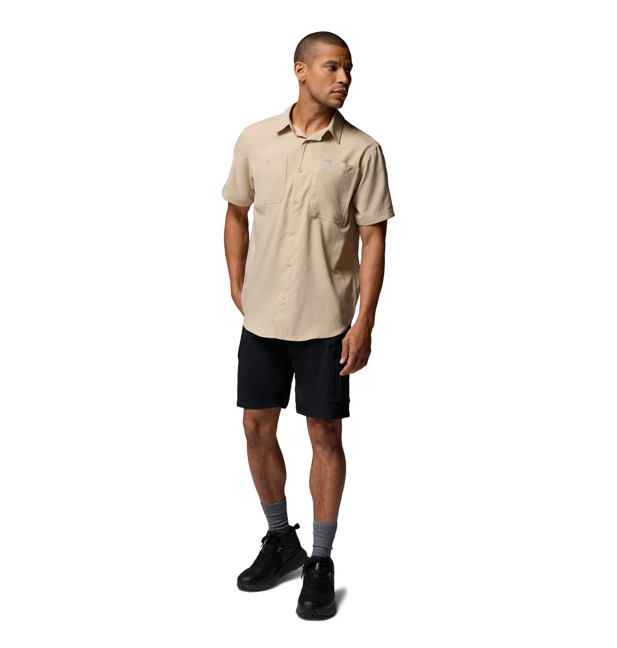 Remera Silver Ridge Ii Ss Omni-Shade Beige