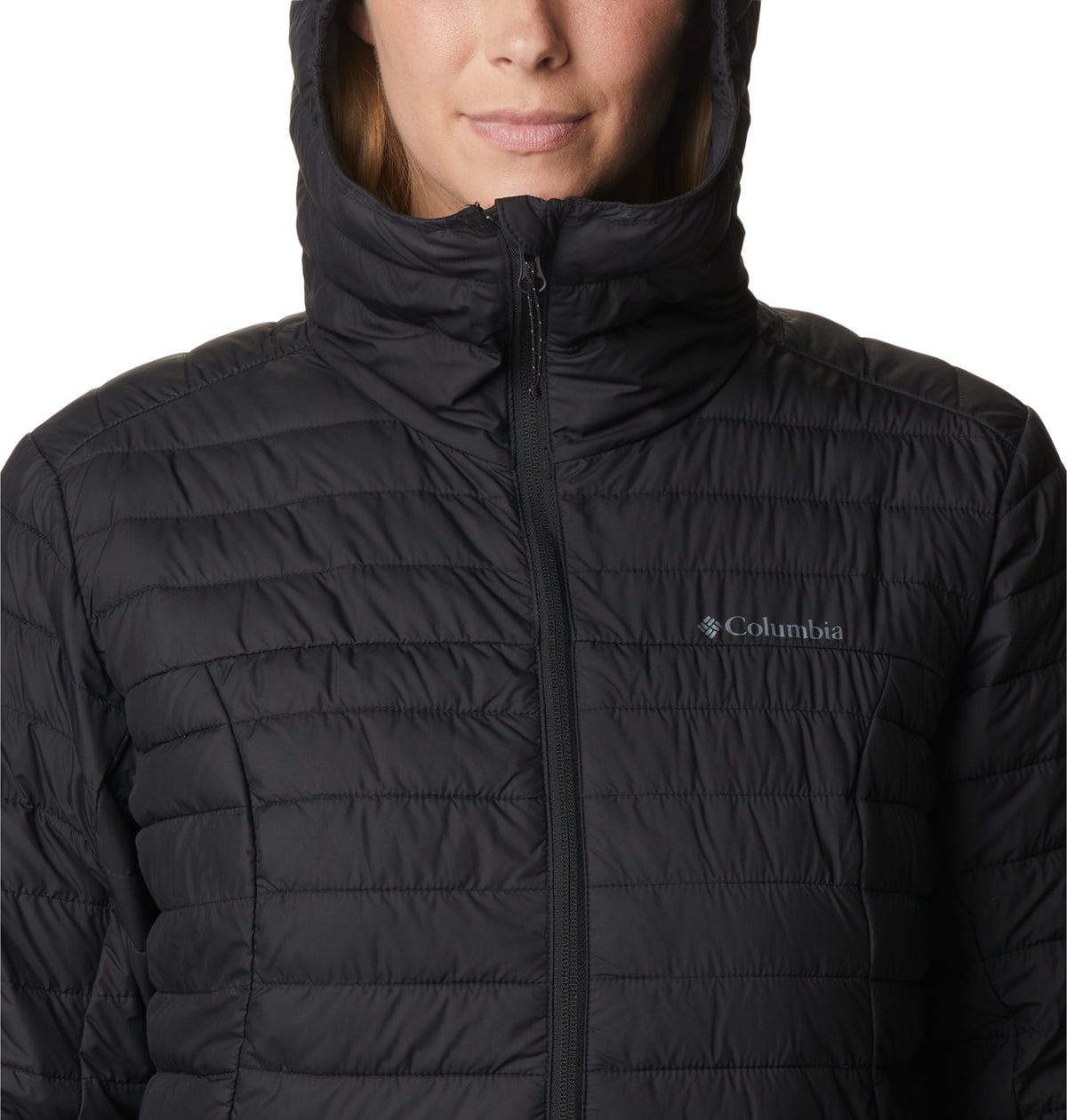 Campera Silver Falls Ii Hood Omni-Shield Negro