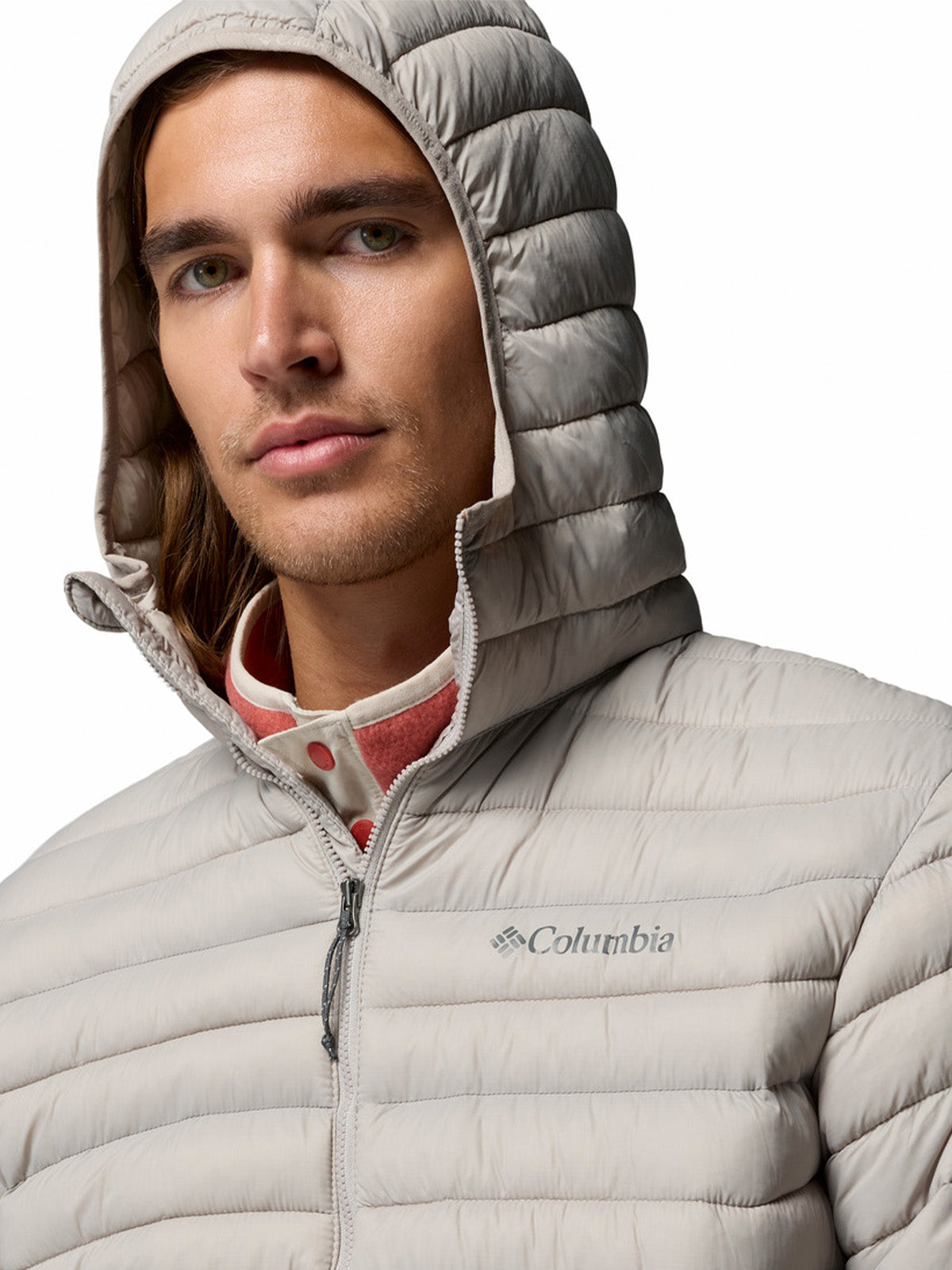 Campera Powder Pass Hooded Omni-Shield Gris