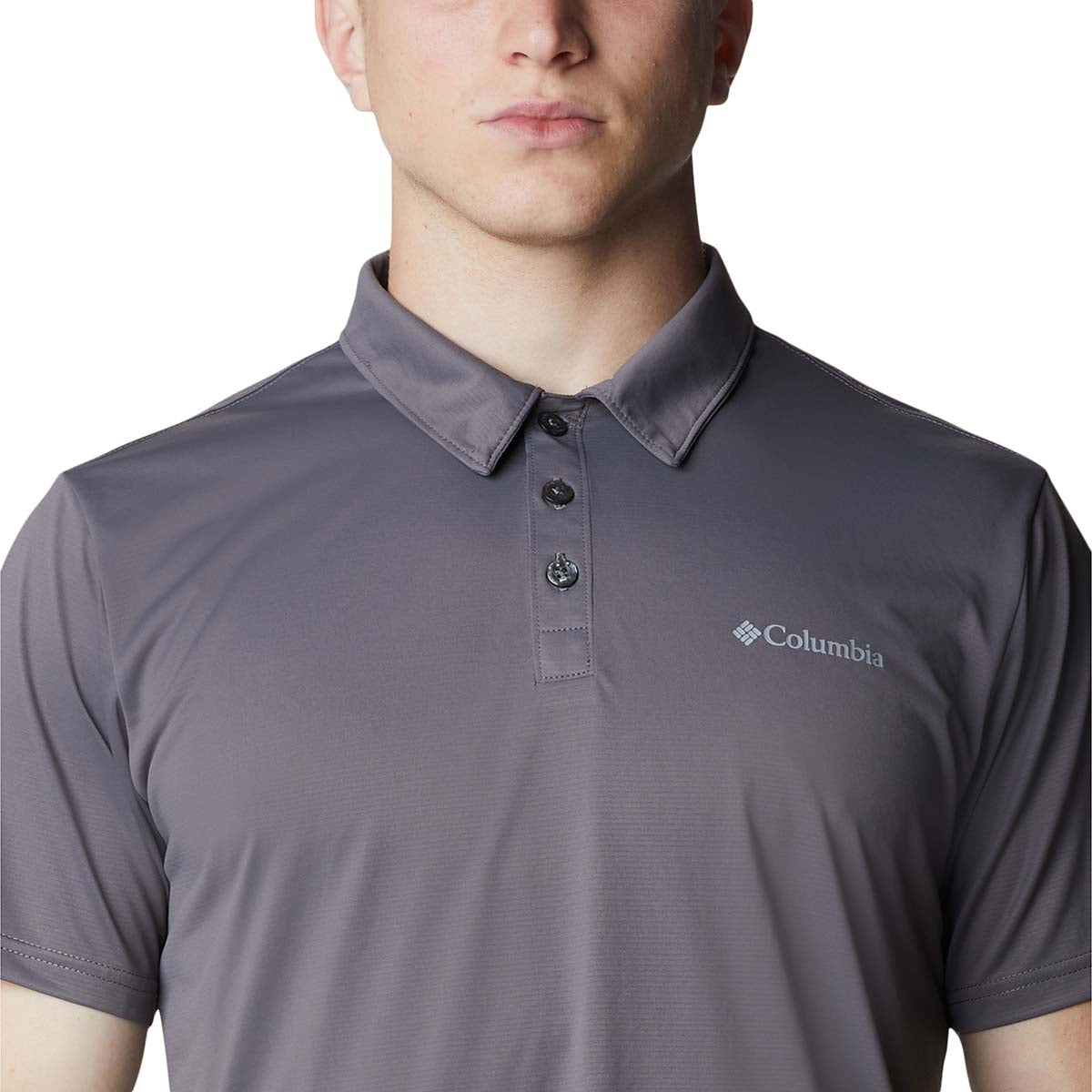 Polo Columbia Hike Polo Omni-Wick Gris