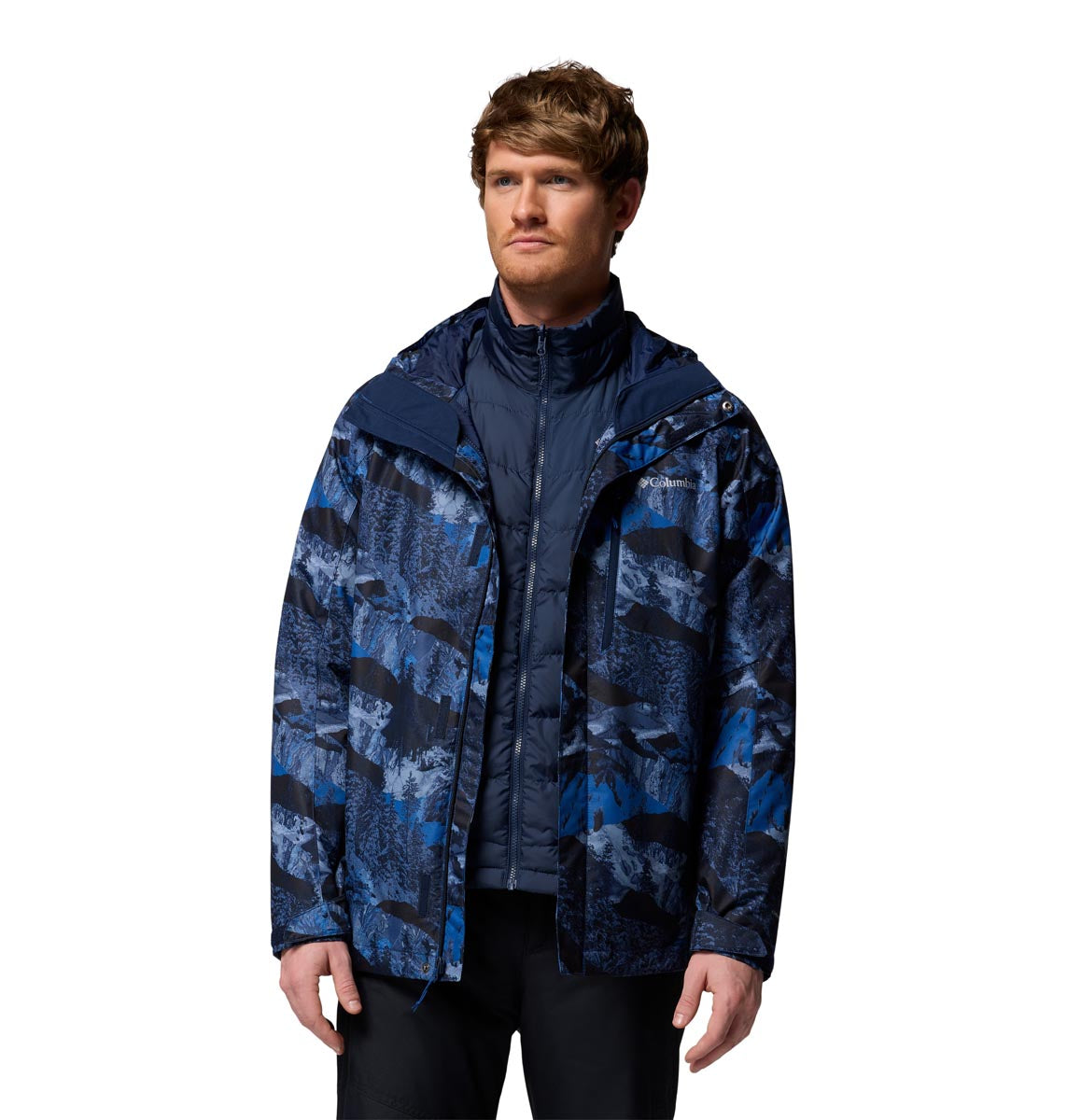 Campera Whirlibird V Printed Omni-Tech Azul