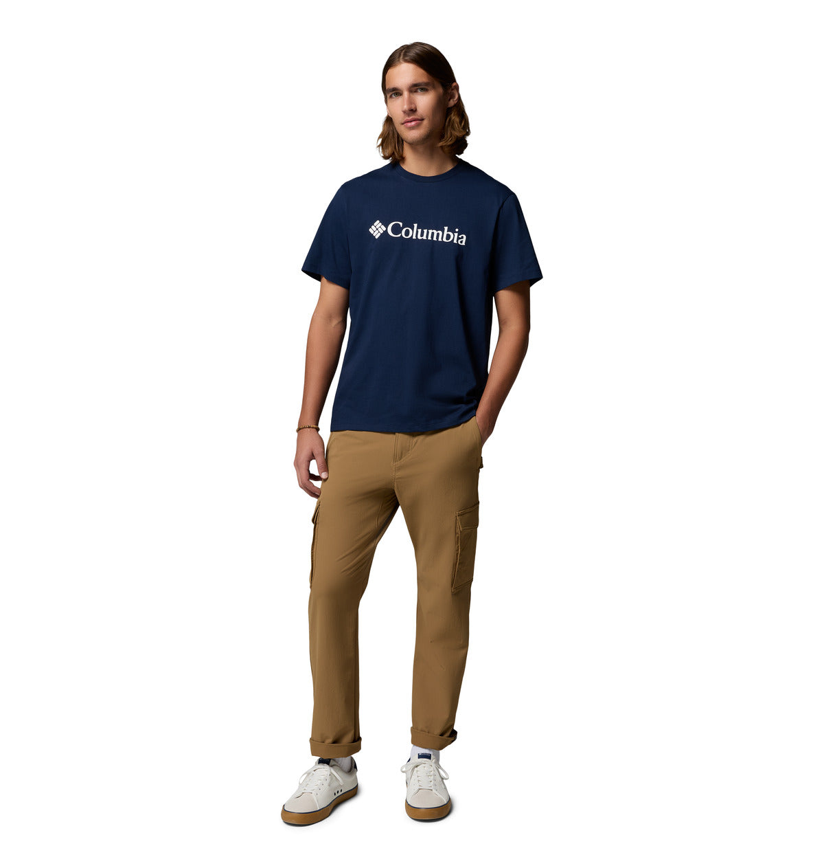 Remera Csc Basic Logo Tee  Azul Marino
