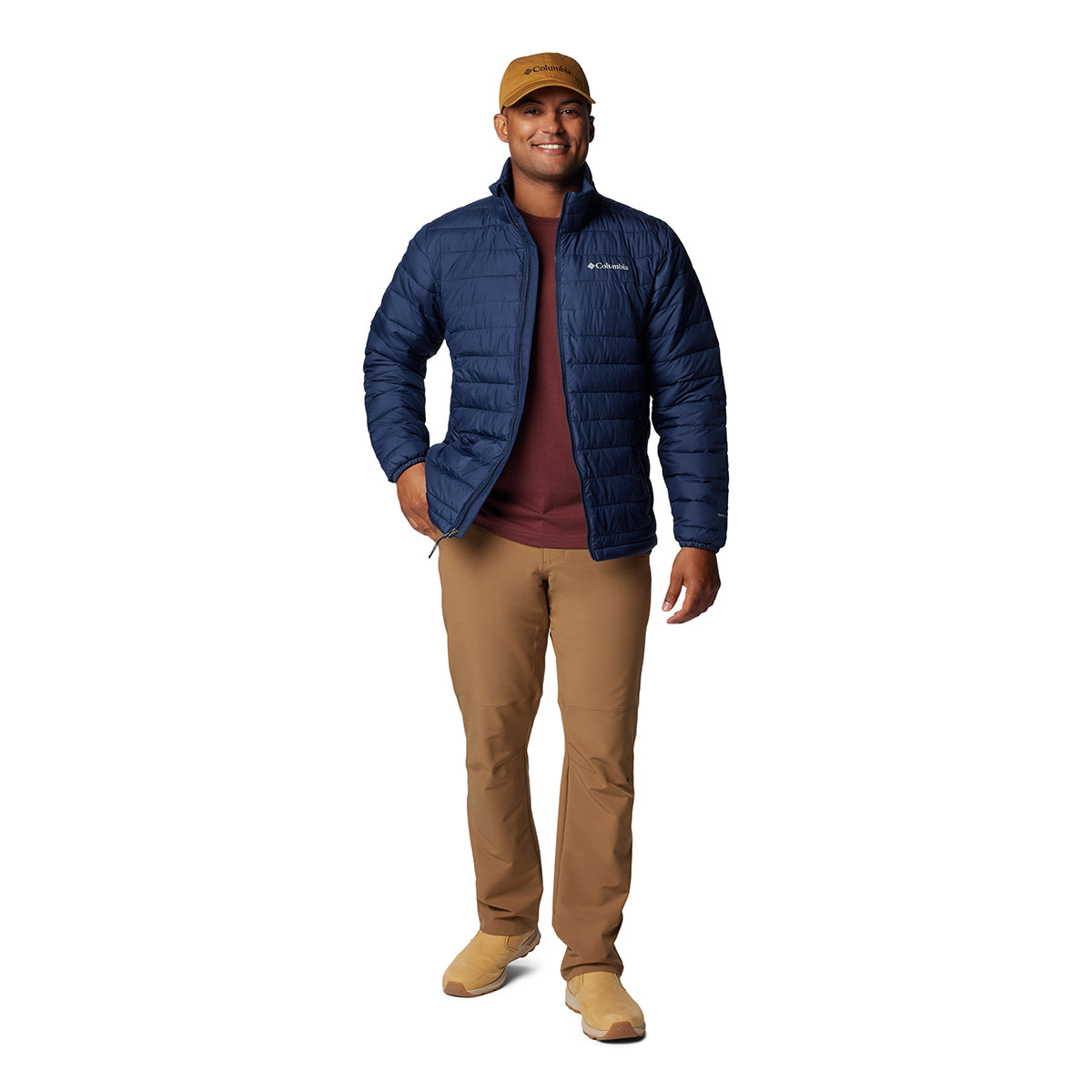 Campera Powder Lite Ii Jacke Omni-Heat Azul Marino