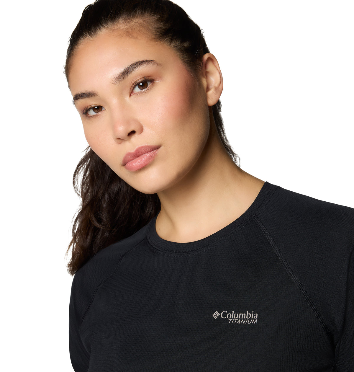 Remera Cirque River Ss Crew Omni-Freeze Negro