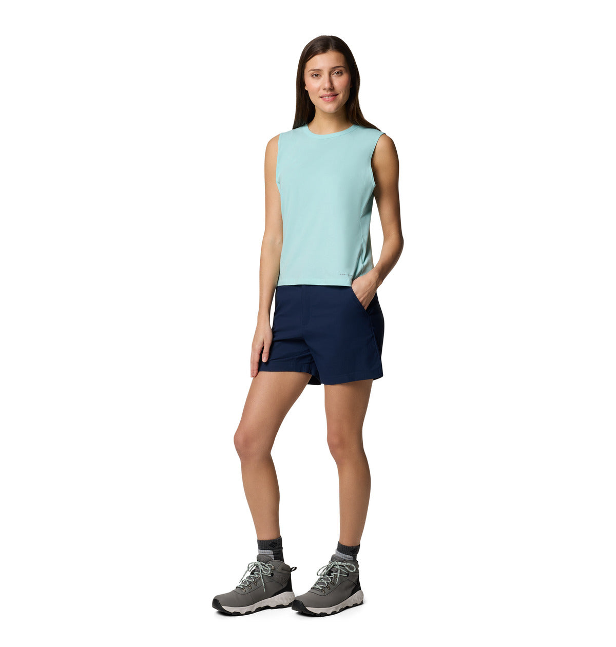 Short Leslie Falls Ii Omni-Shade Azul Marino
