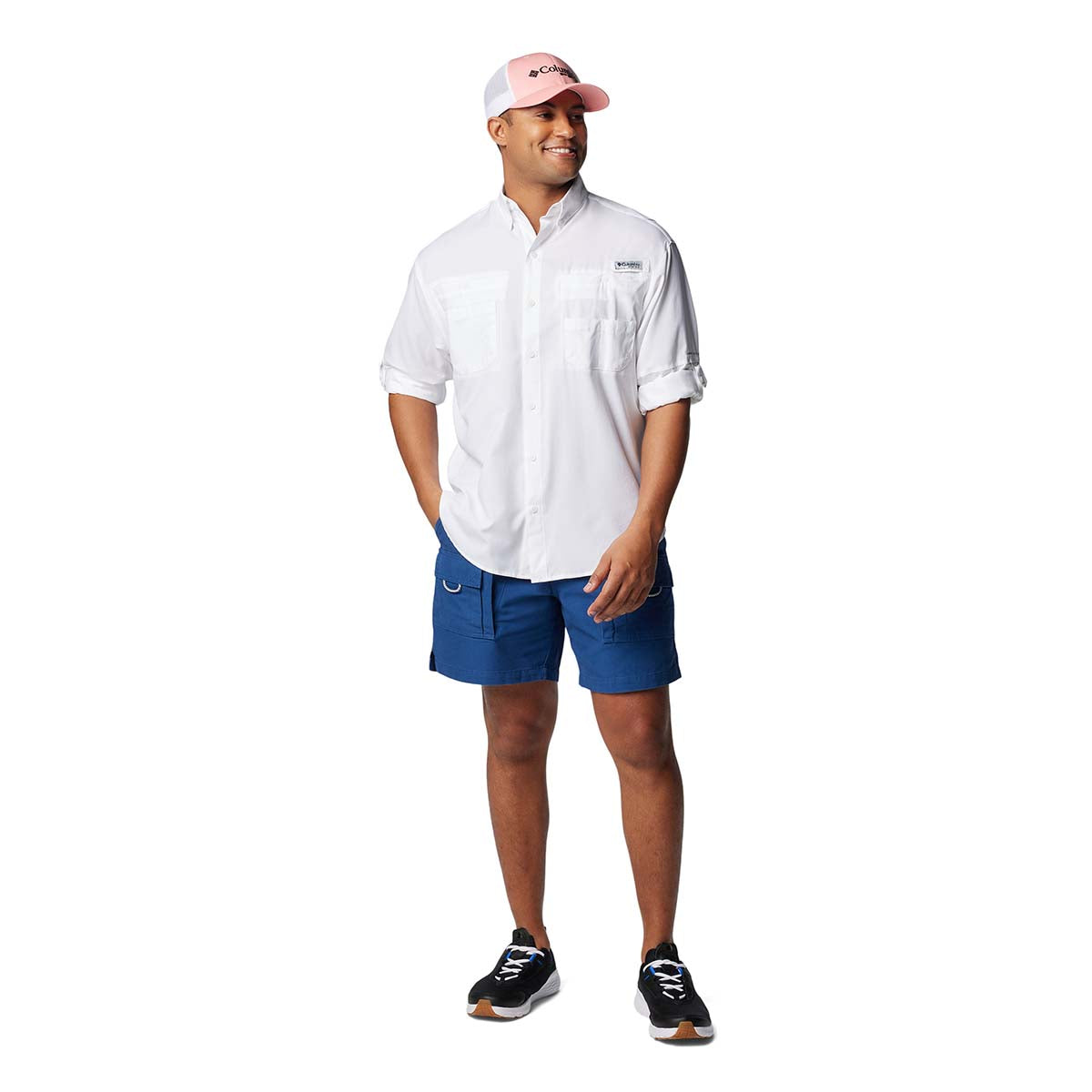 Camisa Manga Larga Tamiami Ii L/S Shirt Omni-Shade Blanco