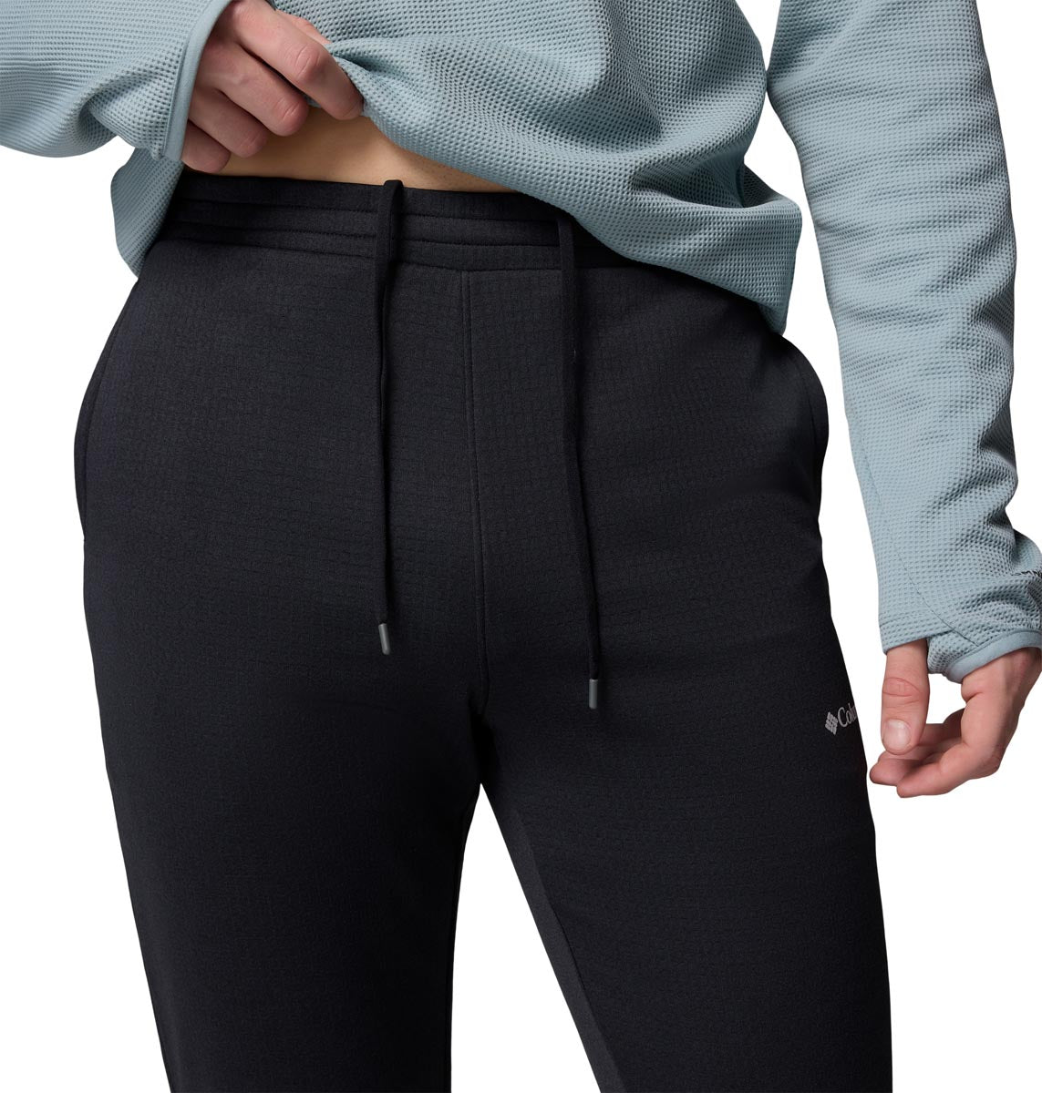 Pantalón Essential Hike Grid Omni-Wick Negro