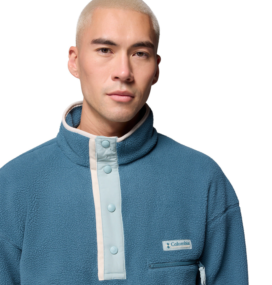 Polar Helvetia Half Snap  Azul