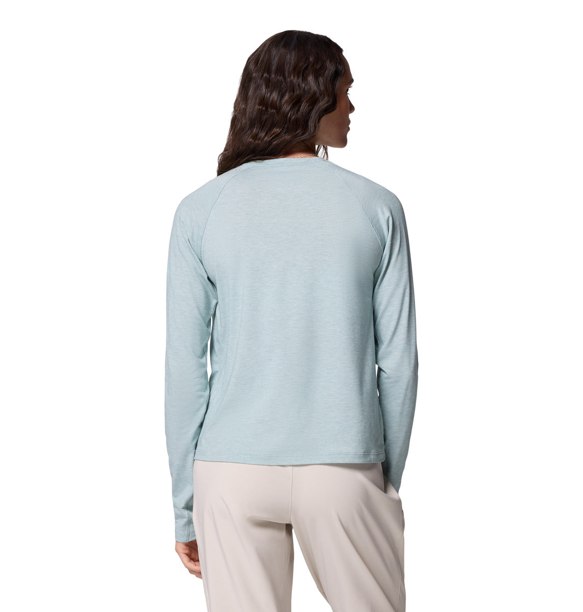 Remera Uncharted Knit Ls Omni-Wick Azul Marino