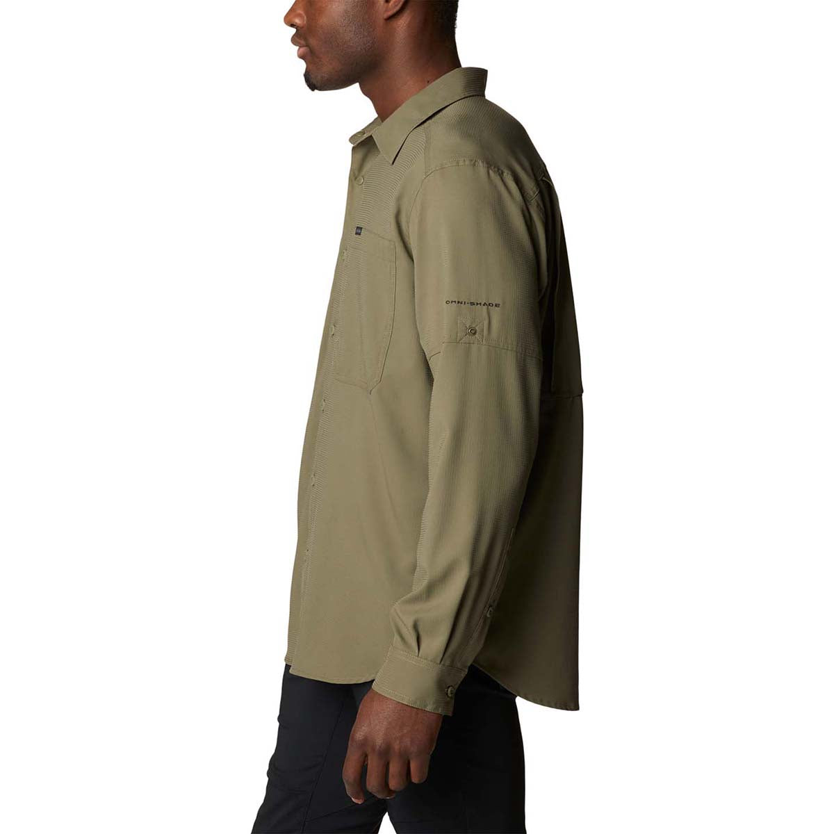 Camisa Manga Larga Silver Rdg Lg Sleeve Omni-Shade Verde