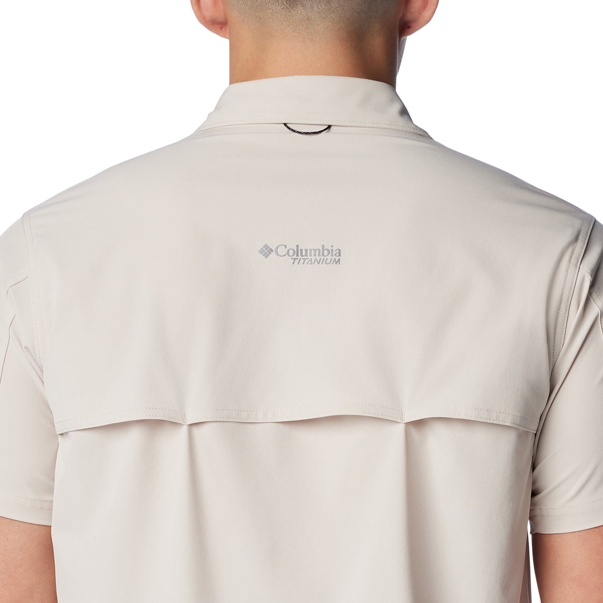 Camisa Manga Corta Summit Valley Woven Titanium Gris