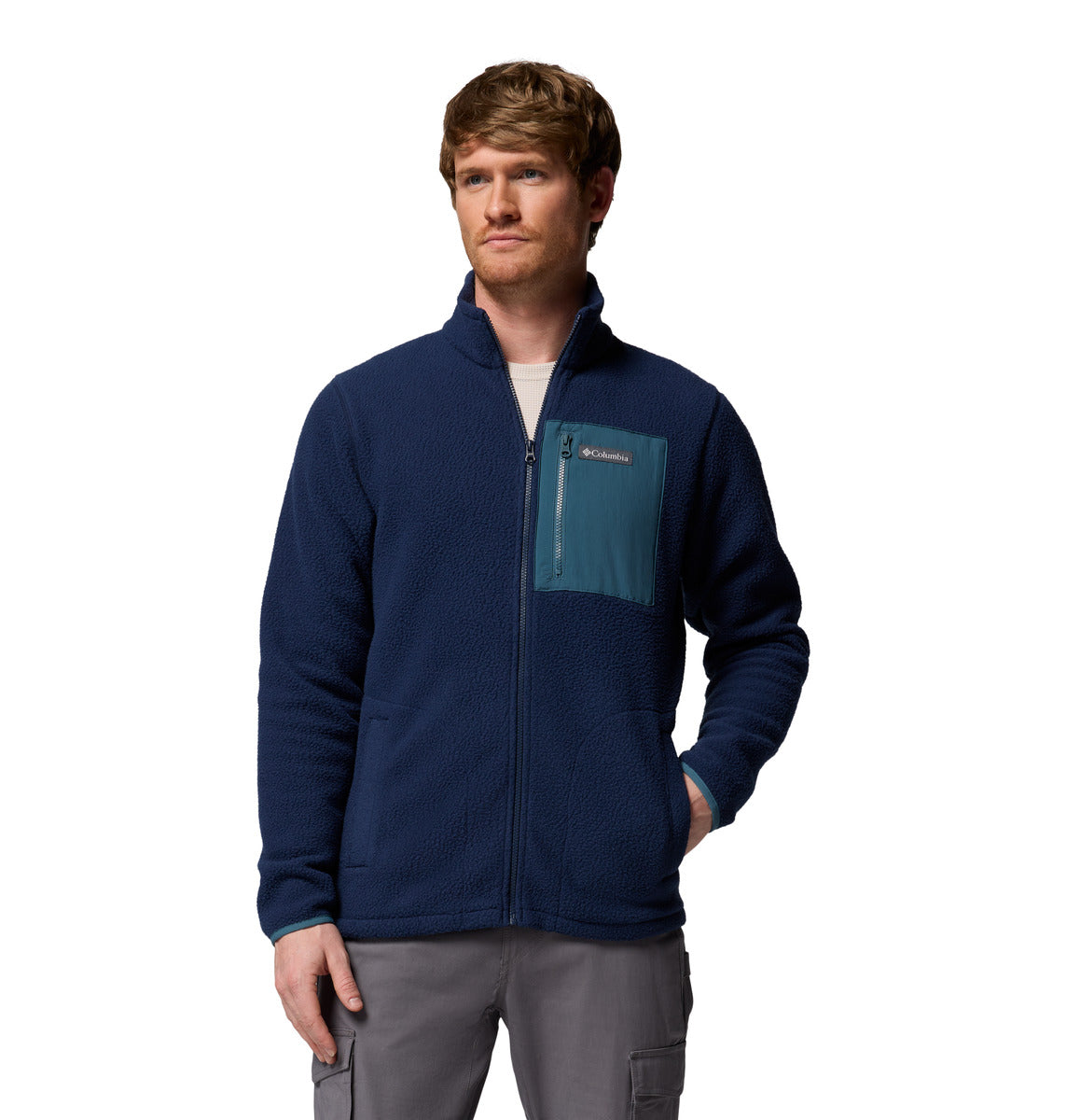 Polar Jasper Ridge Pebbled  Azul Marino