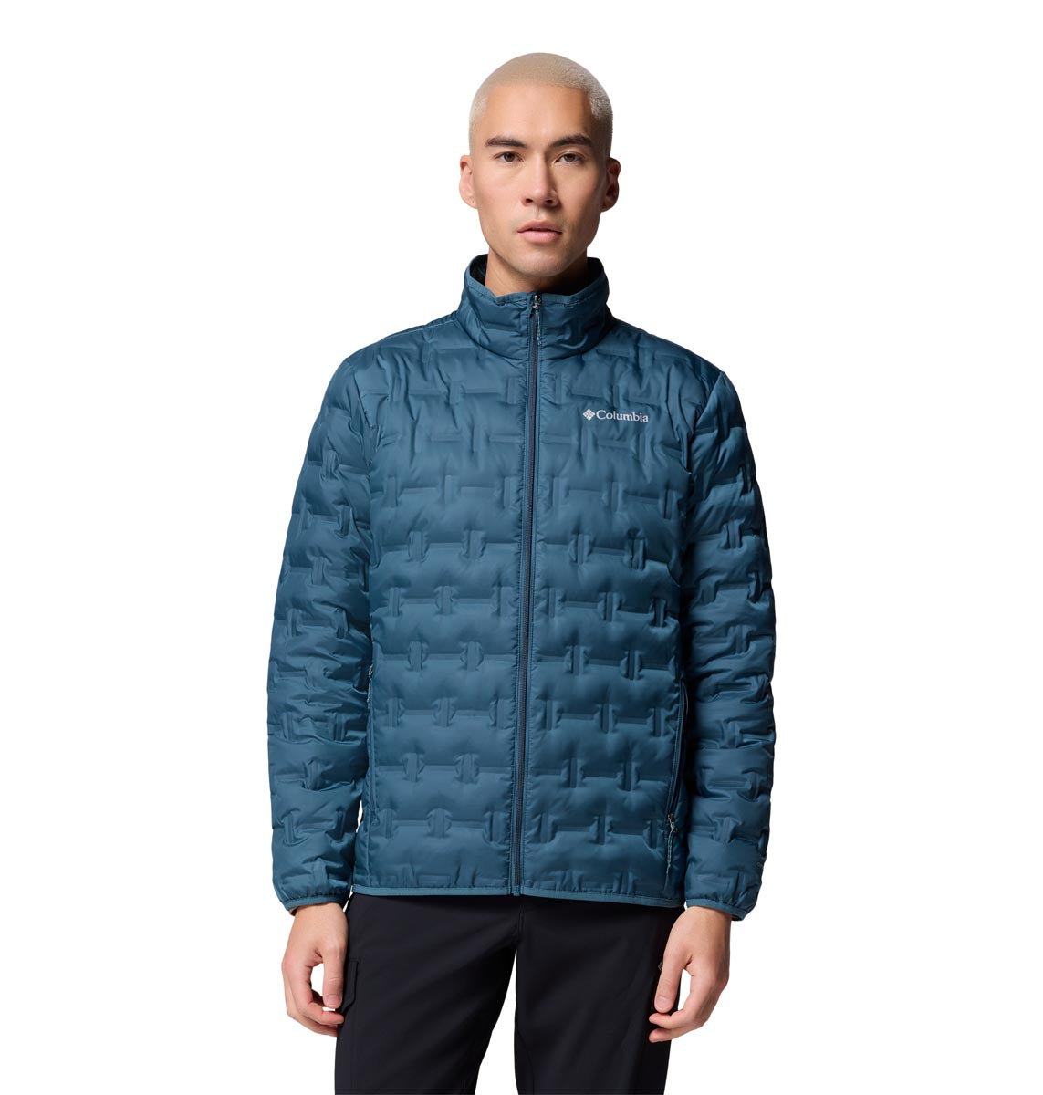 Campera Delta Ridge Ii Down Heat Seal Azul