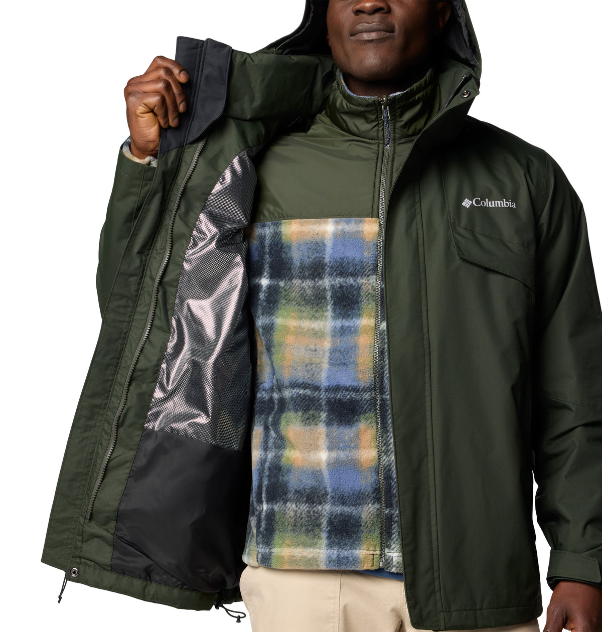Campera Bugaboo Iii Fleece Omni-Tech Verde