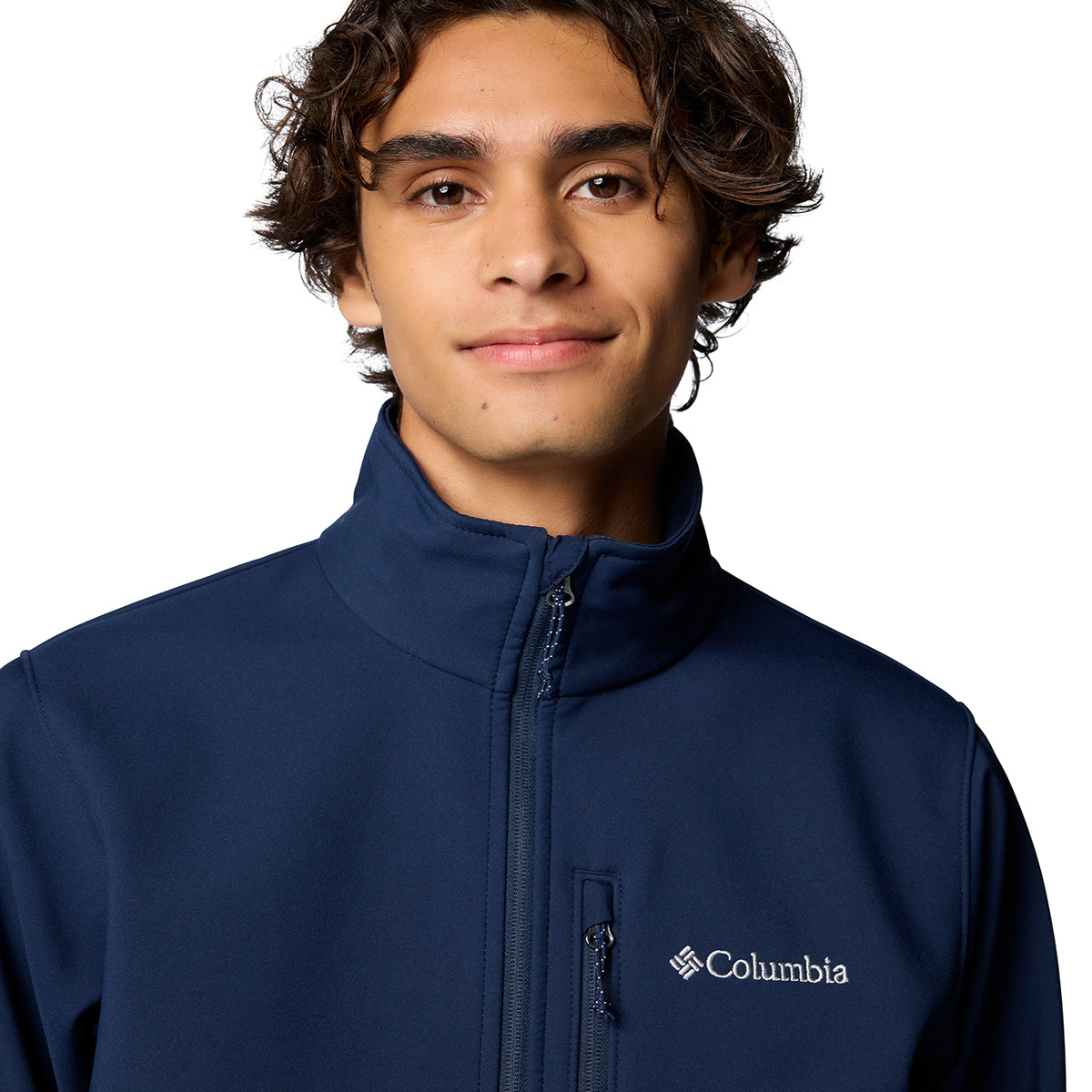 Chaqueta Ascender Soft Shell Omni-Shield Azul Marino