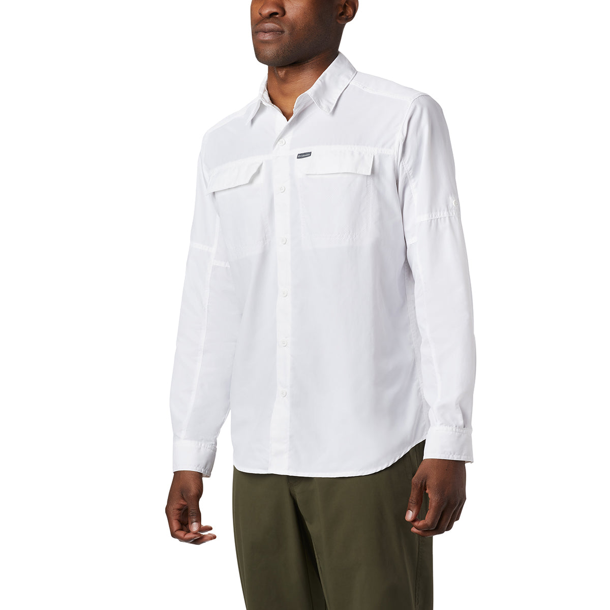 Camisa Manga Larga Silver Ridge 2 Long Omni-Shade Blanco