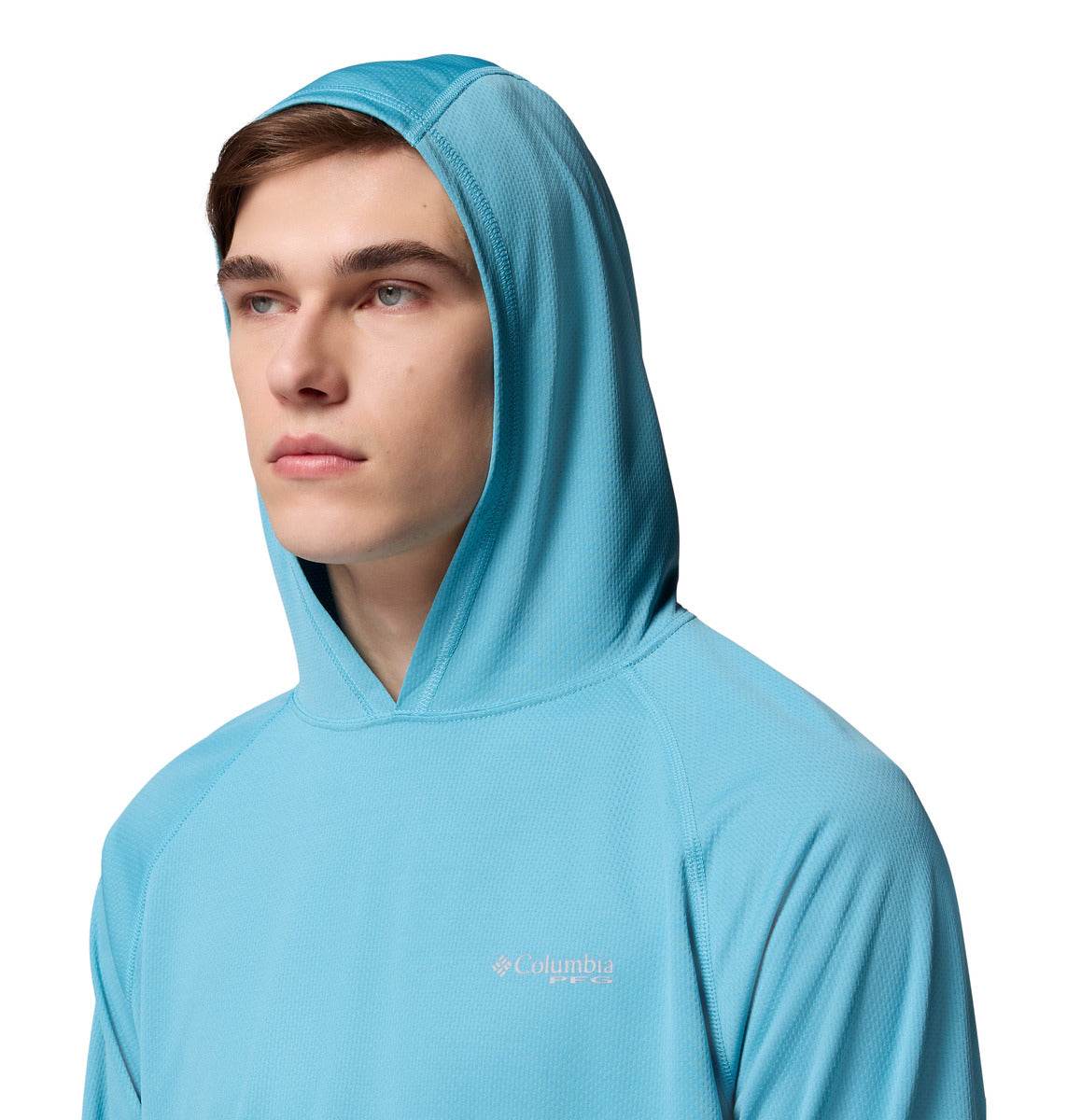 Remera Pfg Solar Stream Hoo Omni-Shade Azul
