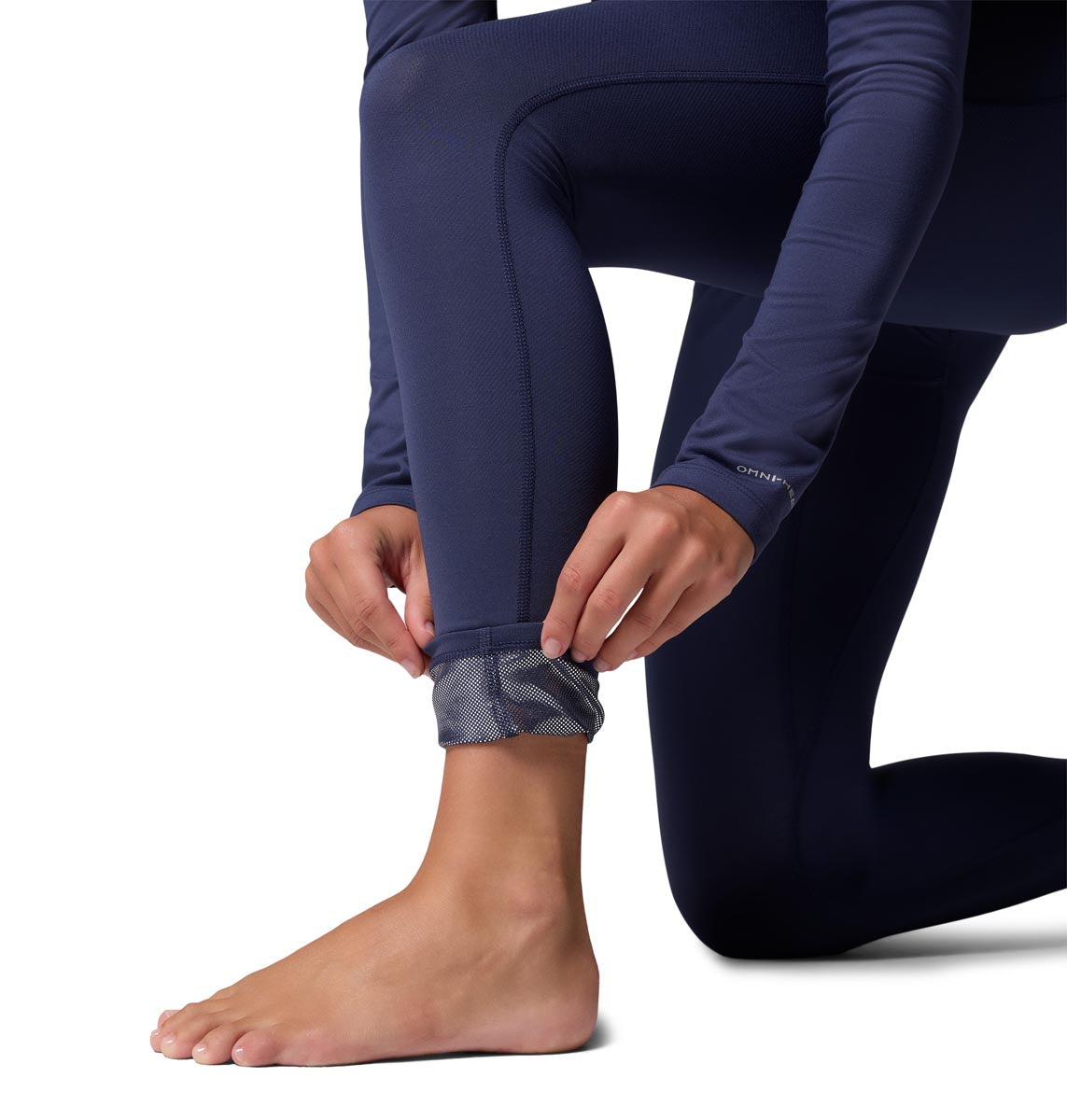 Calza Midweight Stretch T Omni-Heat Azul