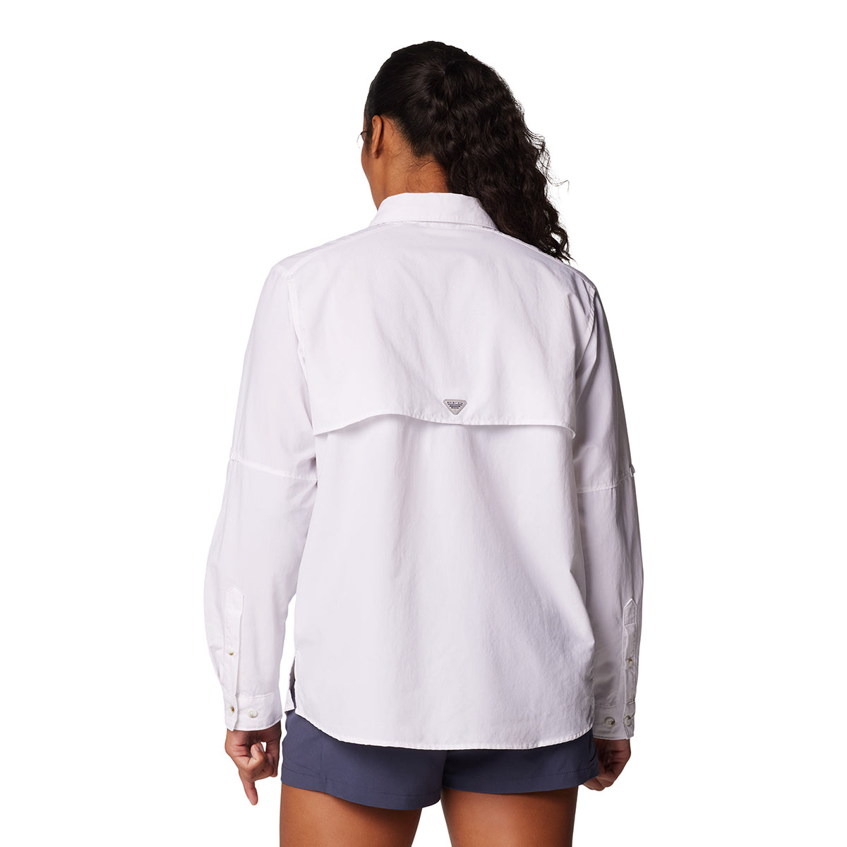 Camisa Manga Larga Womens Bahama Ii Ls Omni-Shade Blanco