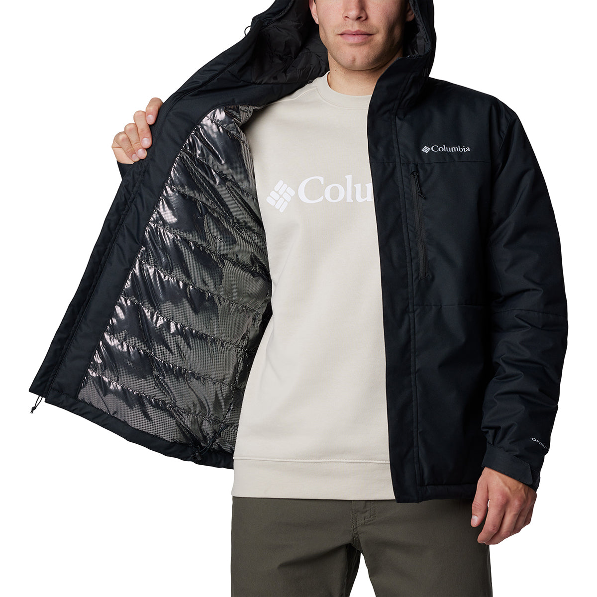 Impermeable Hikebound Ii Ins Jkt Omni-Heat Negro