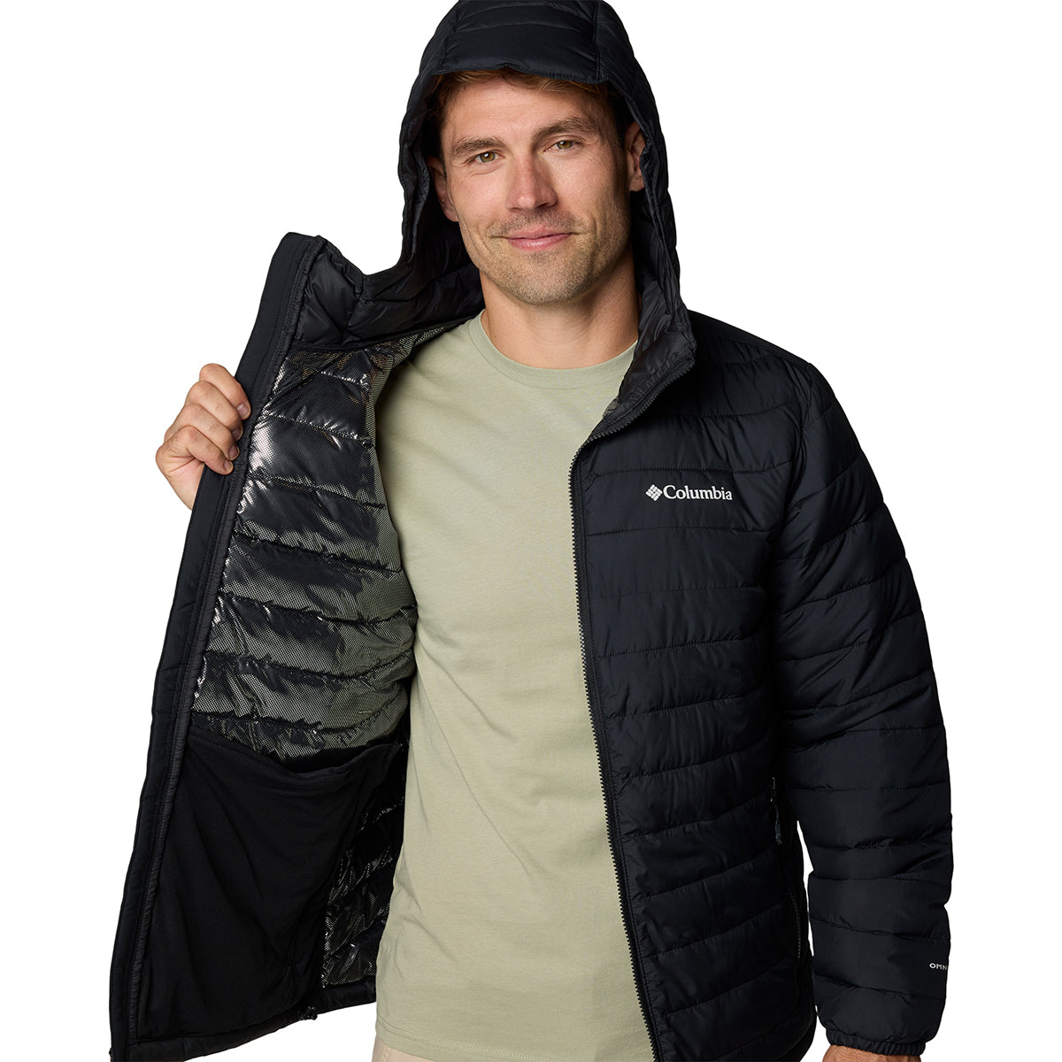 Campera Powder Lite Ii Omni-Heat Negro