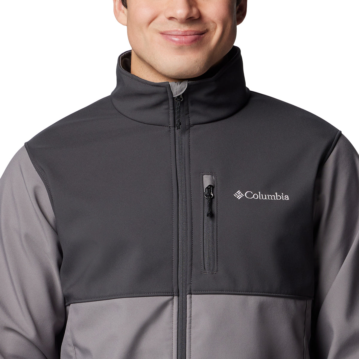 Chaqueta Ascender Soft Shell Omni-Shield Gris