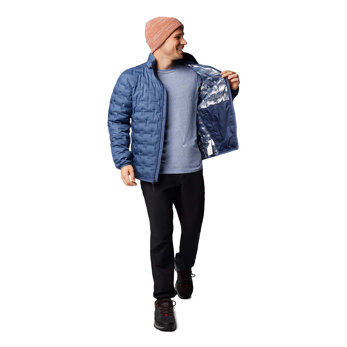 Campera Delta Ridge Ii Down Heat Seal Negro