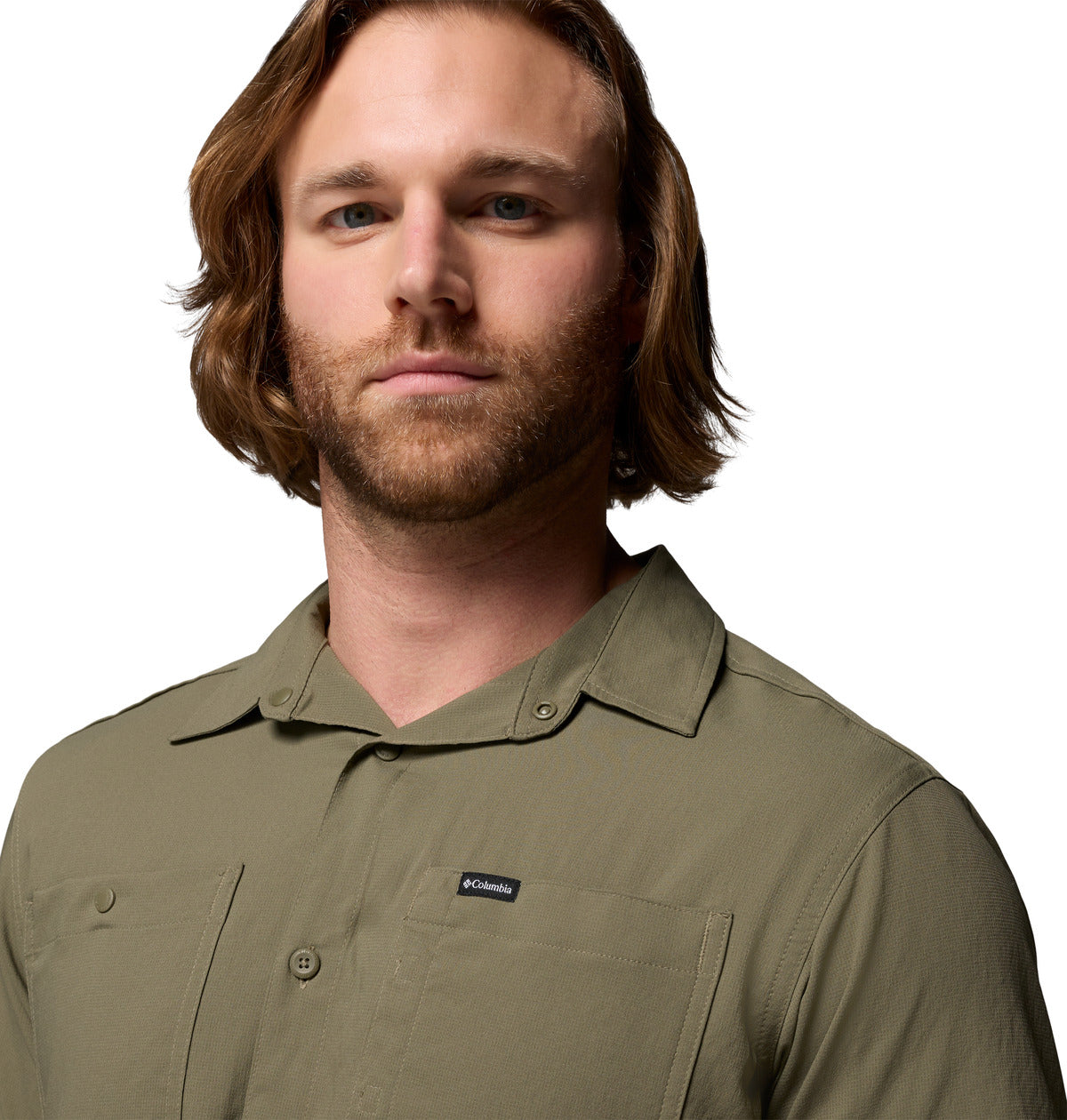 Remera Silver Ridge Ii Ss Omni-Shade Verde