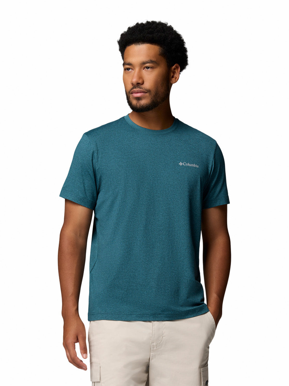 Remera Parsons Point Ss Omni-Shade Azul