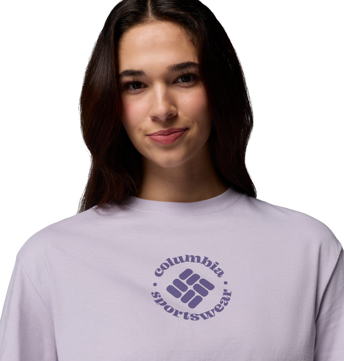 Remera Rolling Bend Graphic  Lila