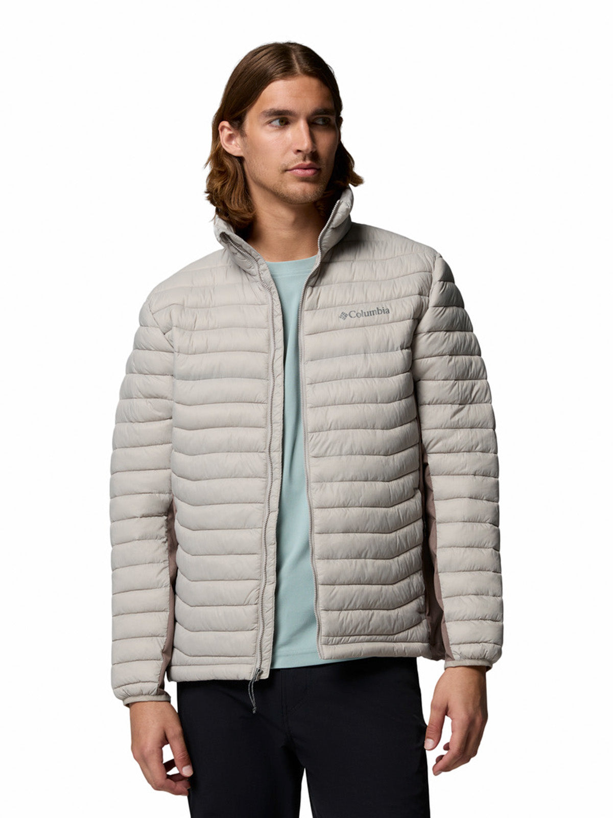 Campera Powder Pass Hybrid Omni-Shield Gris