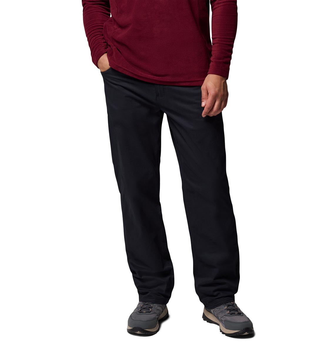 Pantalón Rapid Rivers Fleece Omni-Shade Negro