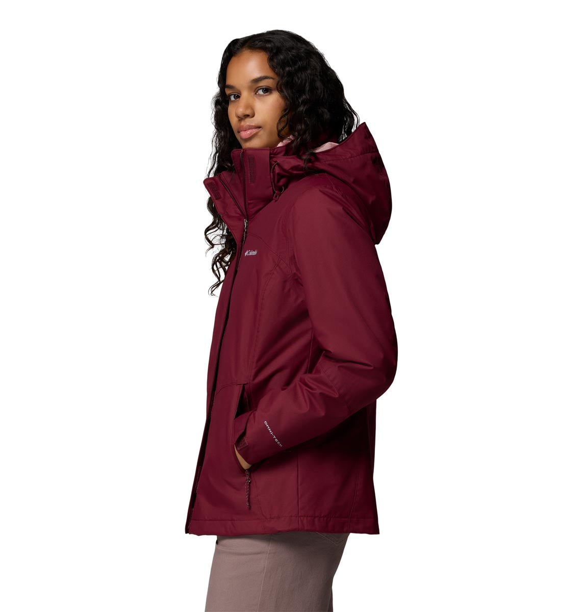 Campera Bugaboo Iii Fleece Omni-Heat Bordó