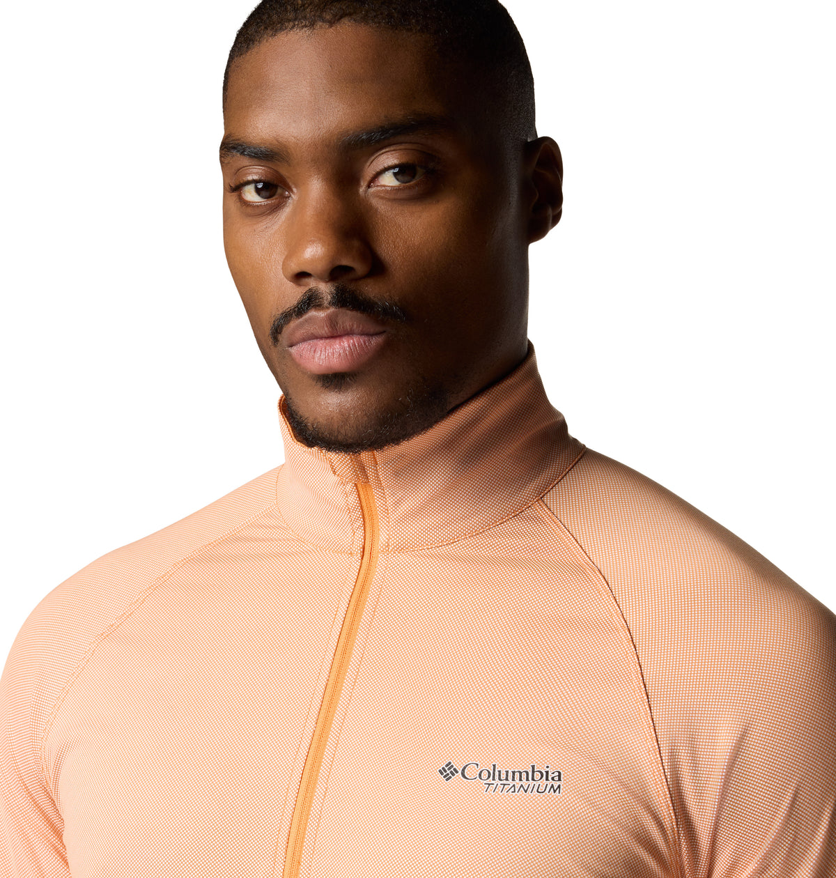 Buzo Summit Valley Half Z Omni-Freeze Naranja