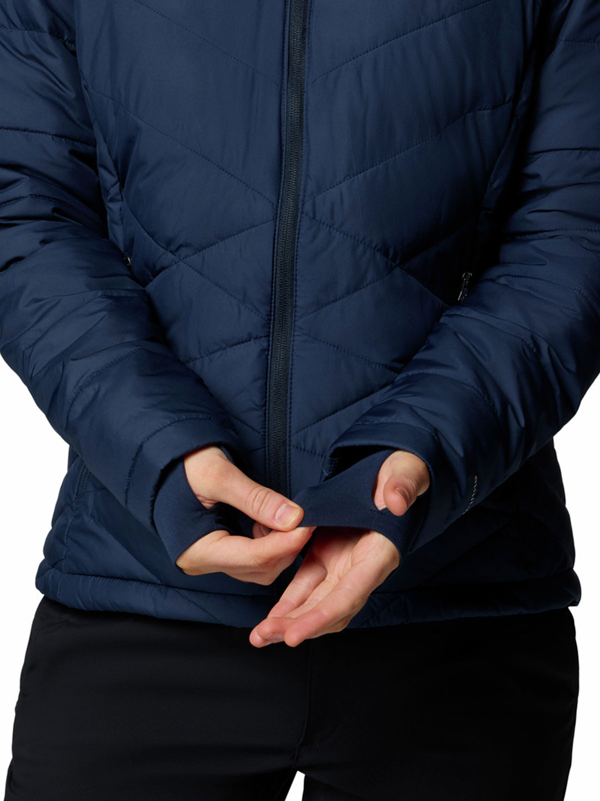Campera Heavenly Hdd Jacket Omni-Heat Azul Marino